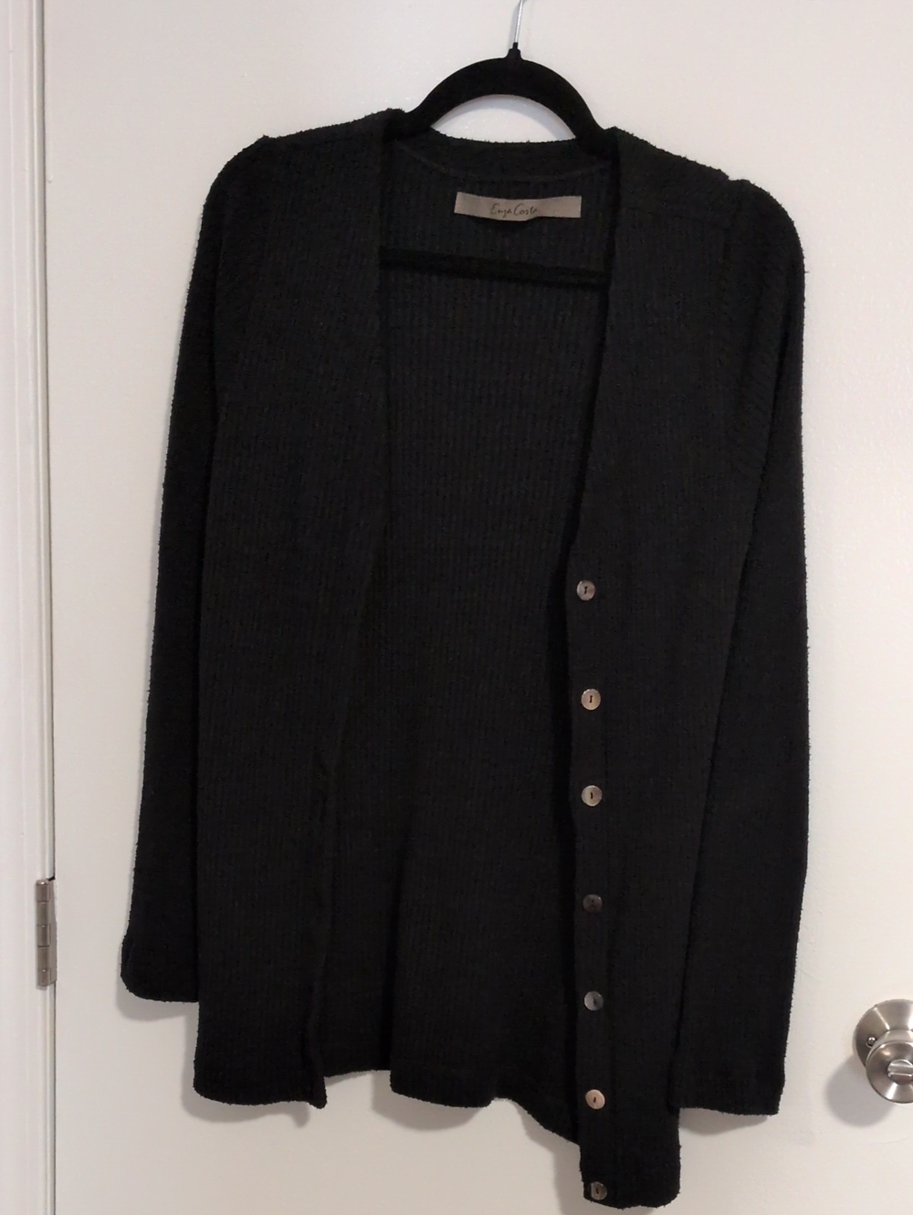Enza Costa Ribbed Cardigan